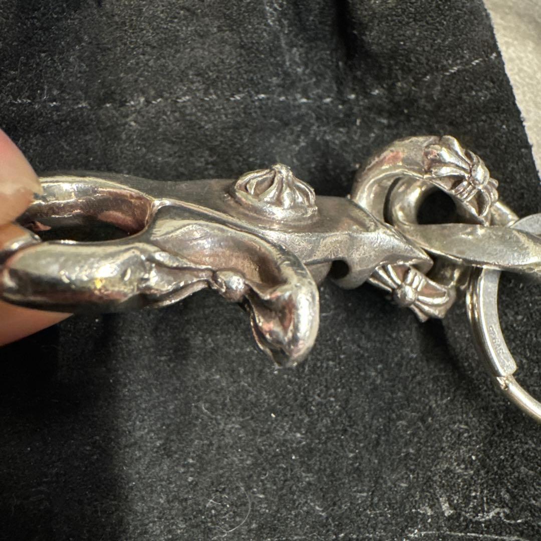 クロムハーツ ショートキーチェーン