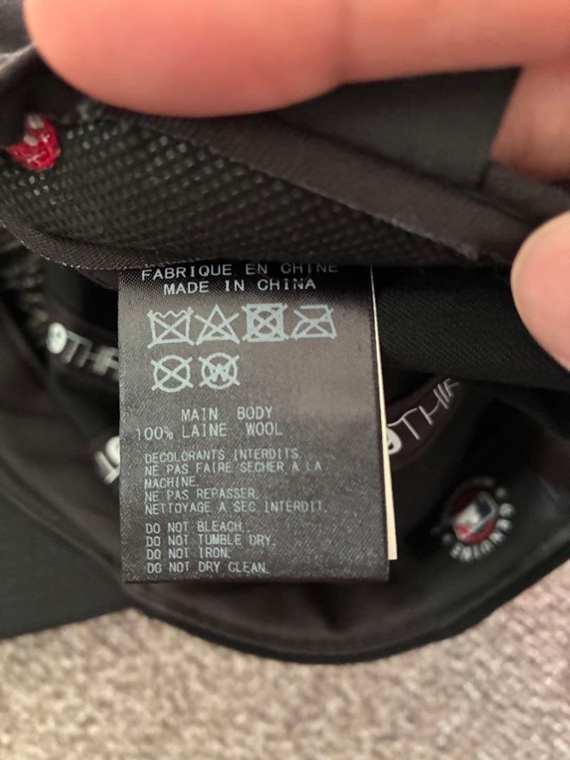 YOHJI YAMAMOTO×NEW ERA 9THIRTY BLACK CAP