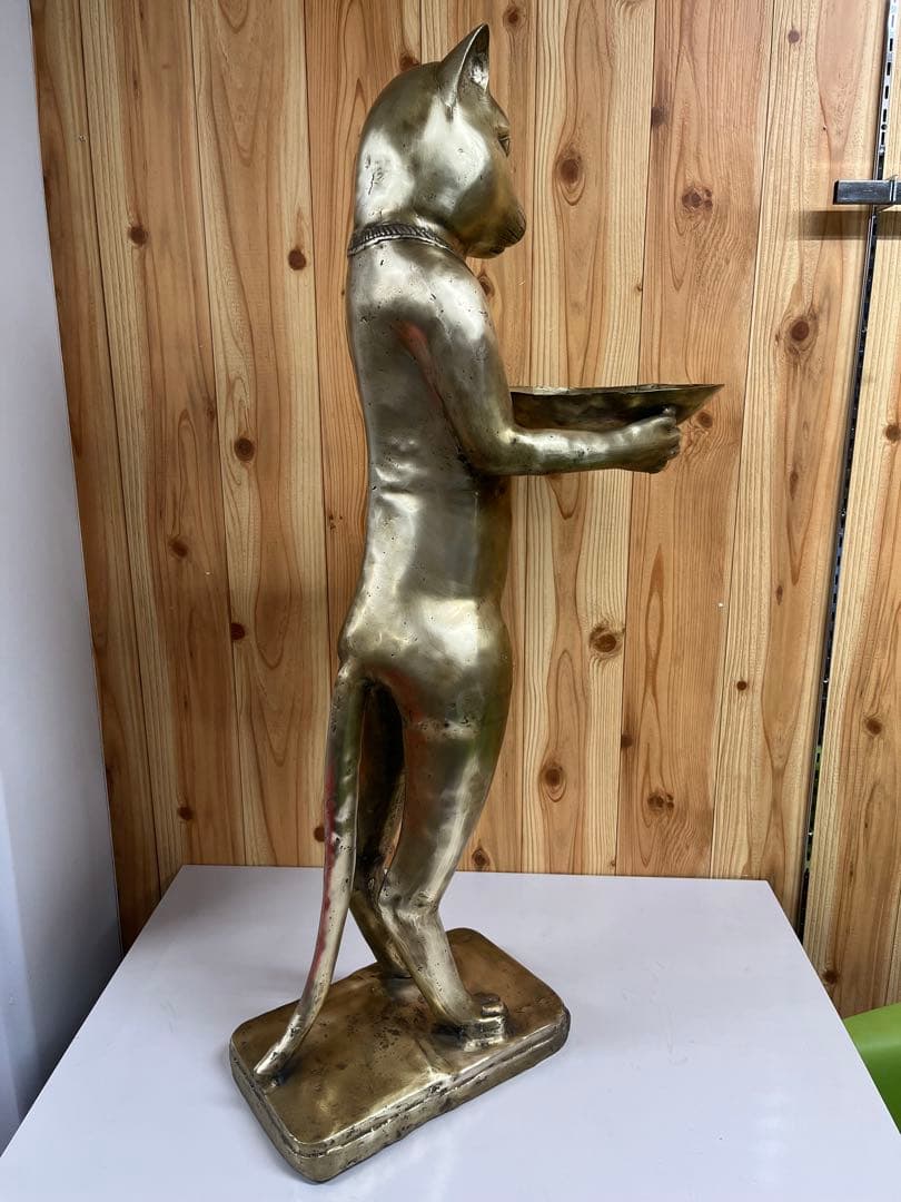 ネコ　ブロンズ