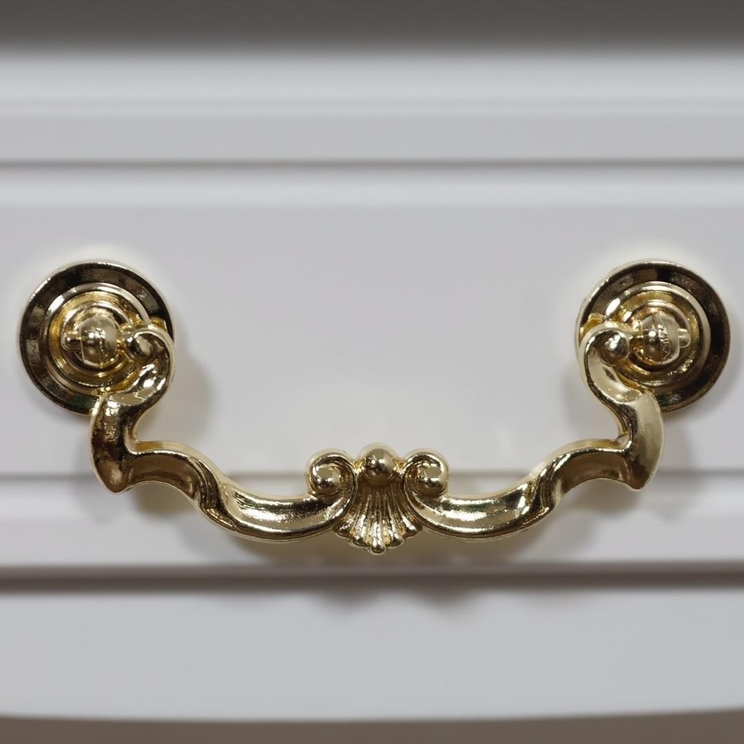 送料無料【新品】アンティーク調　ドレッサーテーブル