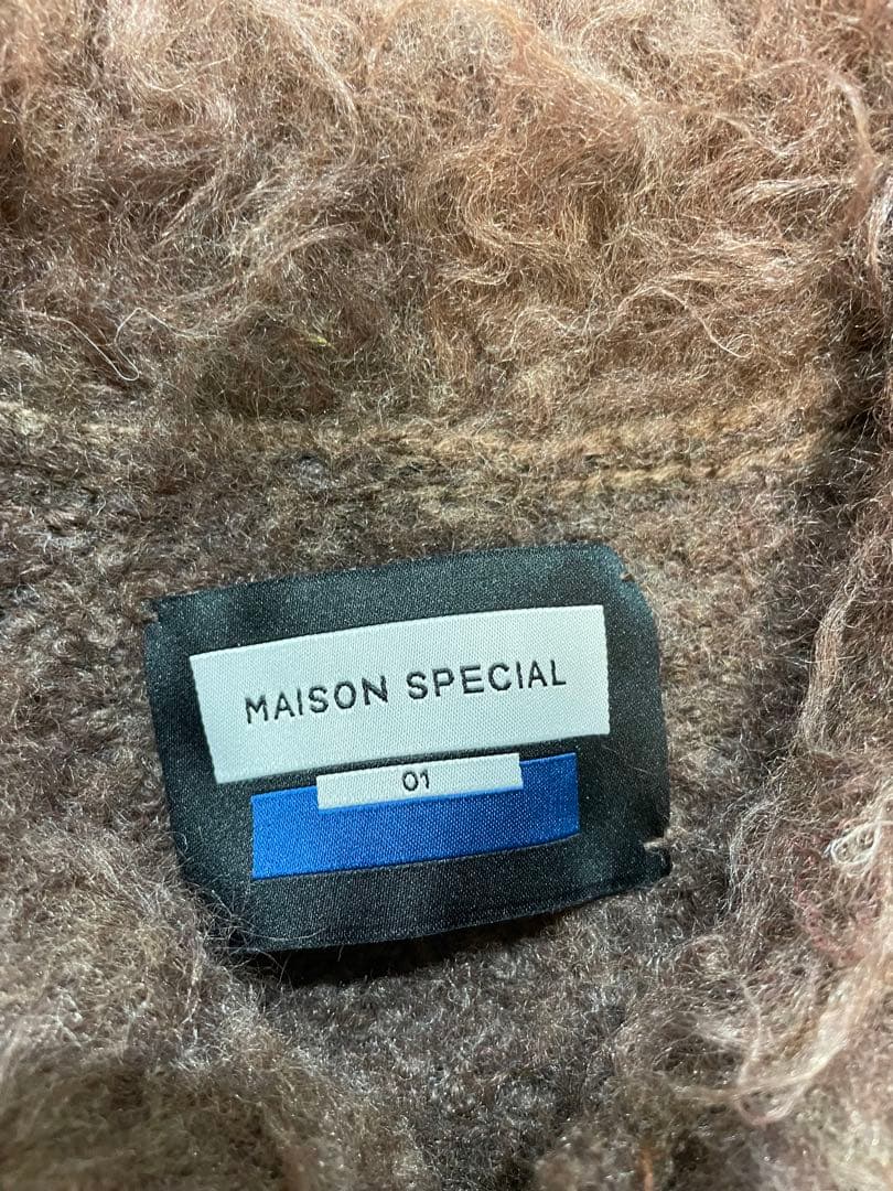 Shaggy Knit Shirt/久遠別注