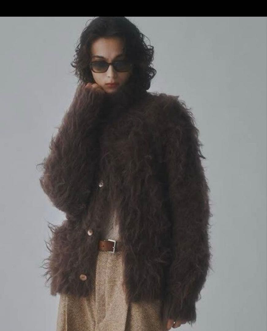 Shaggy Knit Shirt/久遠別注