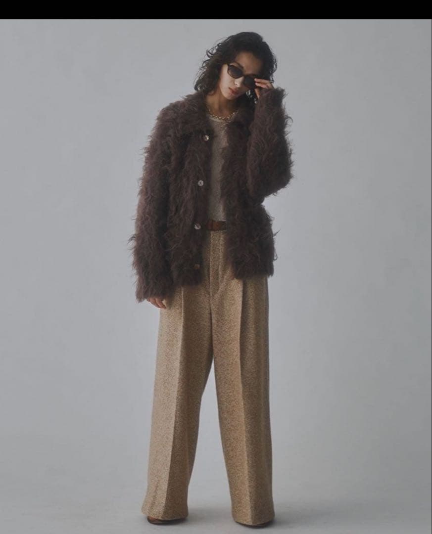 Shaggy Knit Shirt/久遠別注