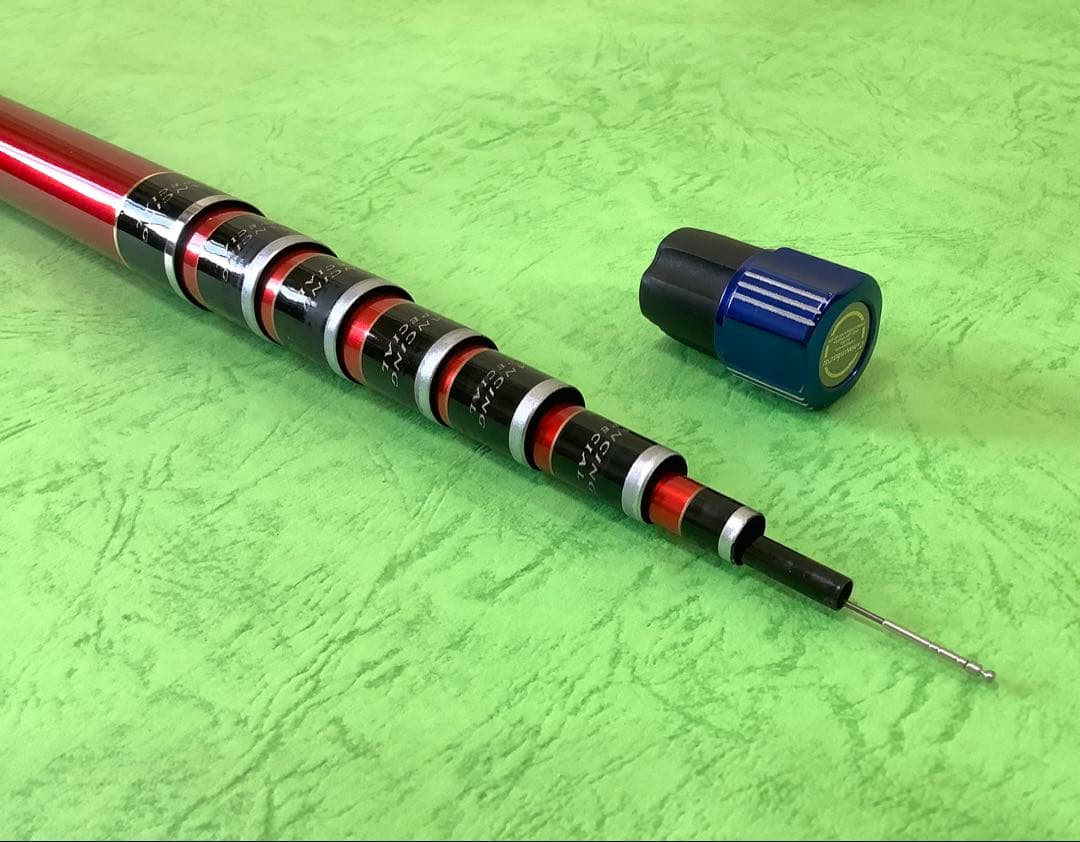 がま鮎　ダンシングスペシャル H 85 アルミロッドケース付き