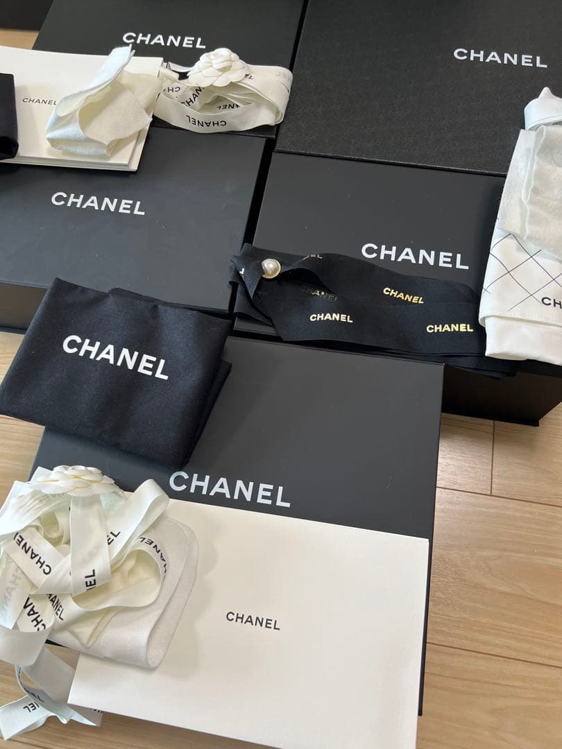 CHANEL マトラッセ　空箱　ギフトボックス　付属品付き　10箱　まとめ売り