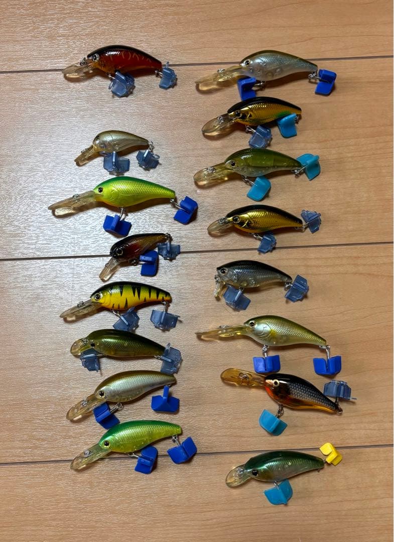 ブラックバス　ルアーセット