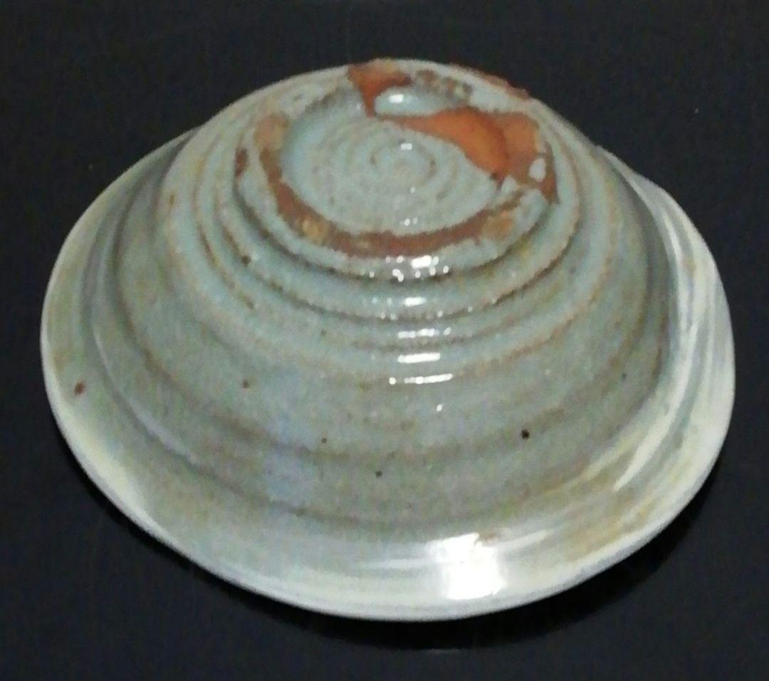 人間国宝　清水卯一？　作　刷毛目　茶碗　箱付　茶道具