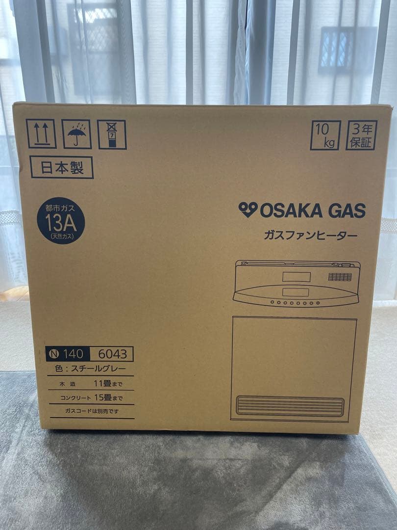 ノーリツ ガスファンヒーター GFH-4005D 都市ガス 140−6043