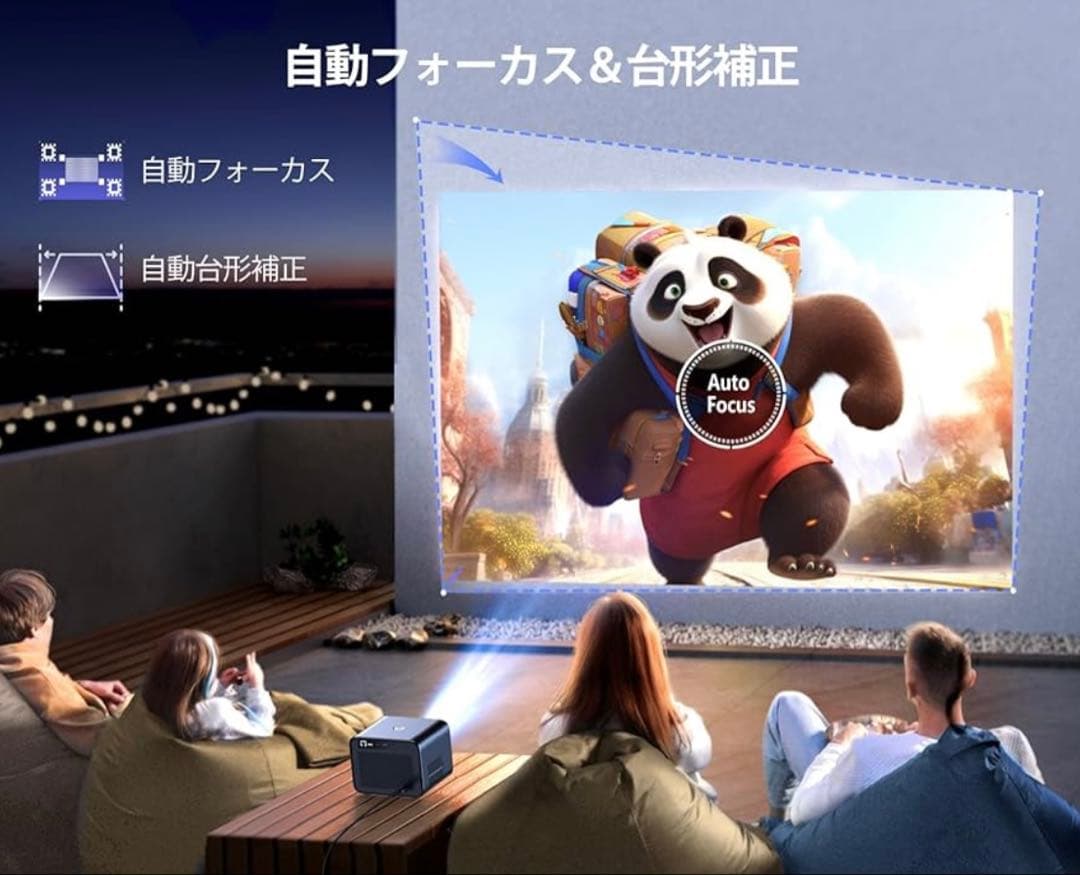 WiMiUS 4Kプロジェクター 本体 高輝度30000lm