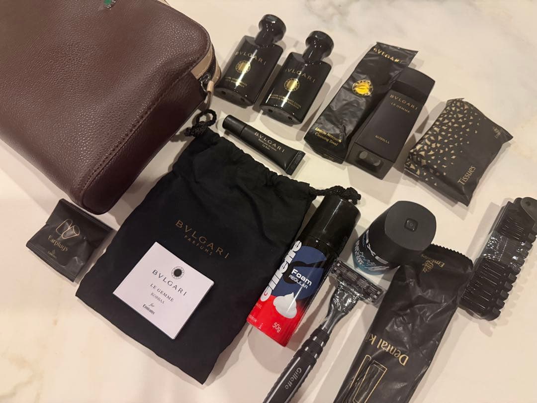 エミレーツ航空ファーストクラス ブルガリ アメニティ⭐︎新品未使用