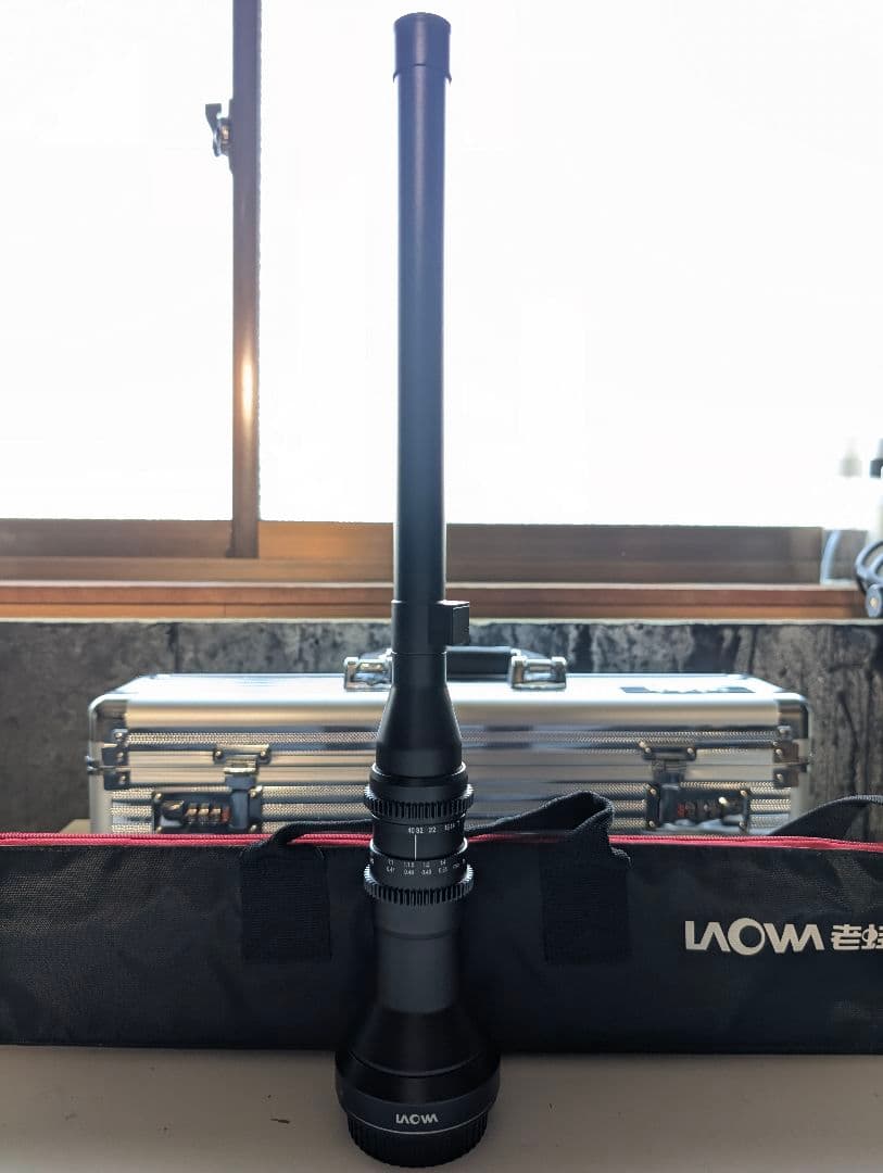 LAOWA 24mm F14 2xMacro Probe Cine EFマウント