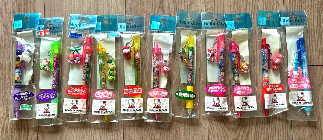 【新品】ご当地キティ　シャープペンシル　21本まとめ売り