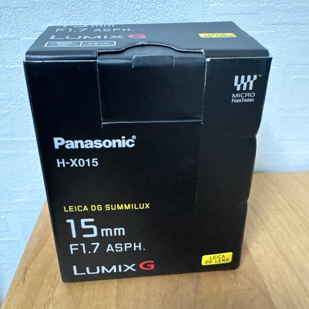 レンズ(単焦点) Panasonic LEICA H-X015 15mm F1.7 ASPH.