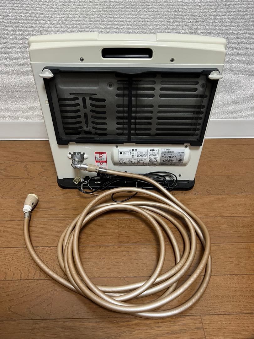リンナイ 都市ガス用 ガスファンヒーター RC-K2403E-1 ガスホース付き
