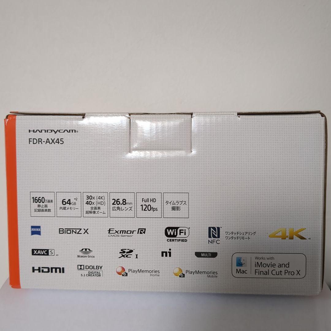 ビデオカメラ SONY FDR-AX45
