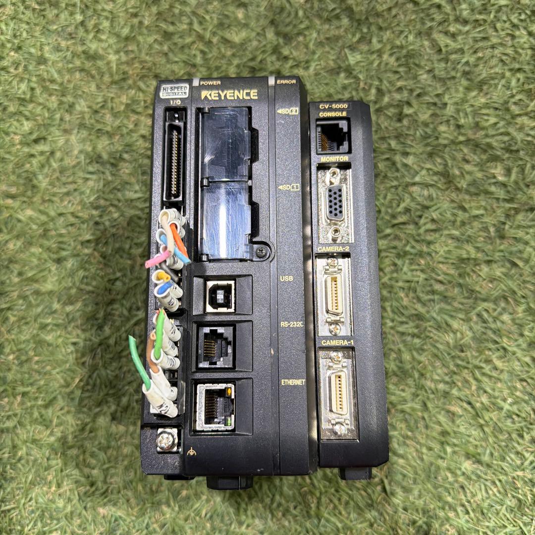 中古 KEYENCE CV-5000 デジタル画像センサ/コントローラ 動作保証