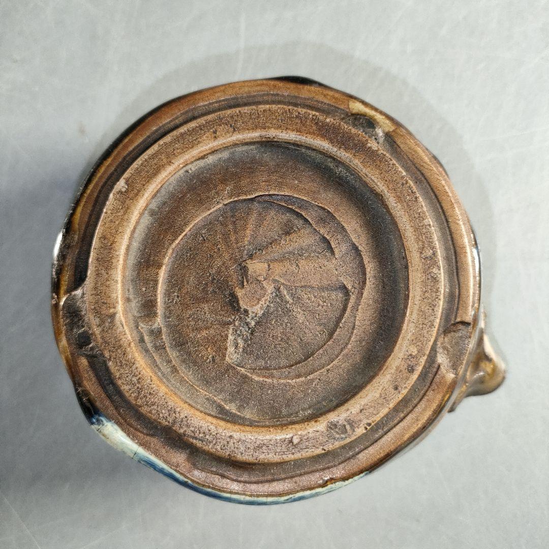 A1350-1/鉄釉片口小鉢5客/銘々皿/向付/飾鉢/盛鉢/和食器/懐石道具/