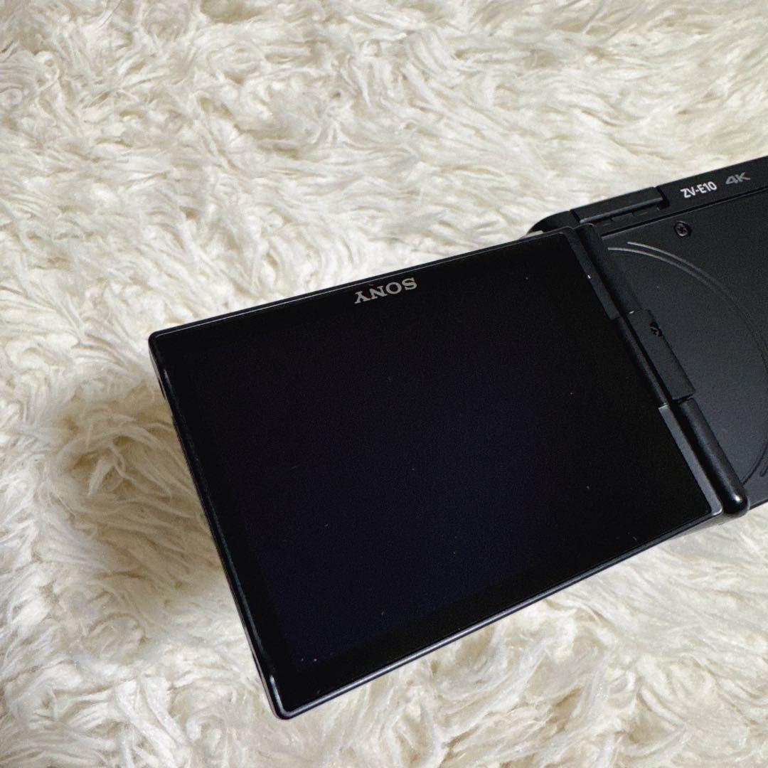 SONY VLOGCAM ZV-E10 ブラック　ズームレンズセット