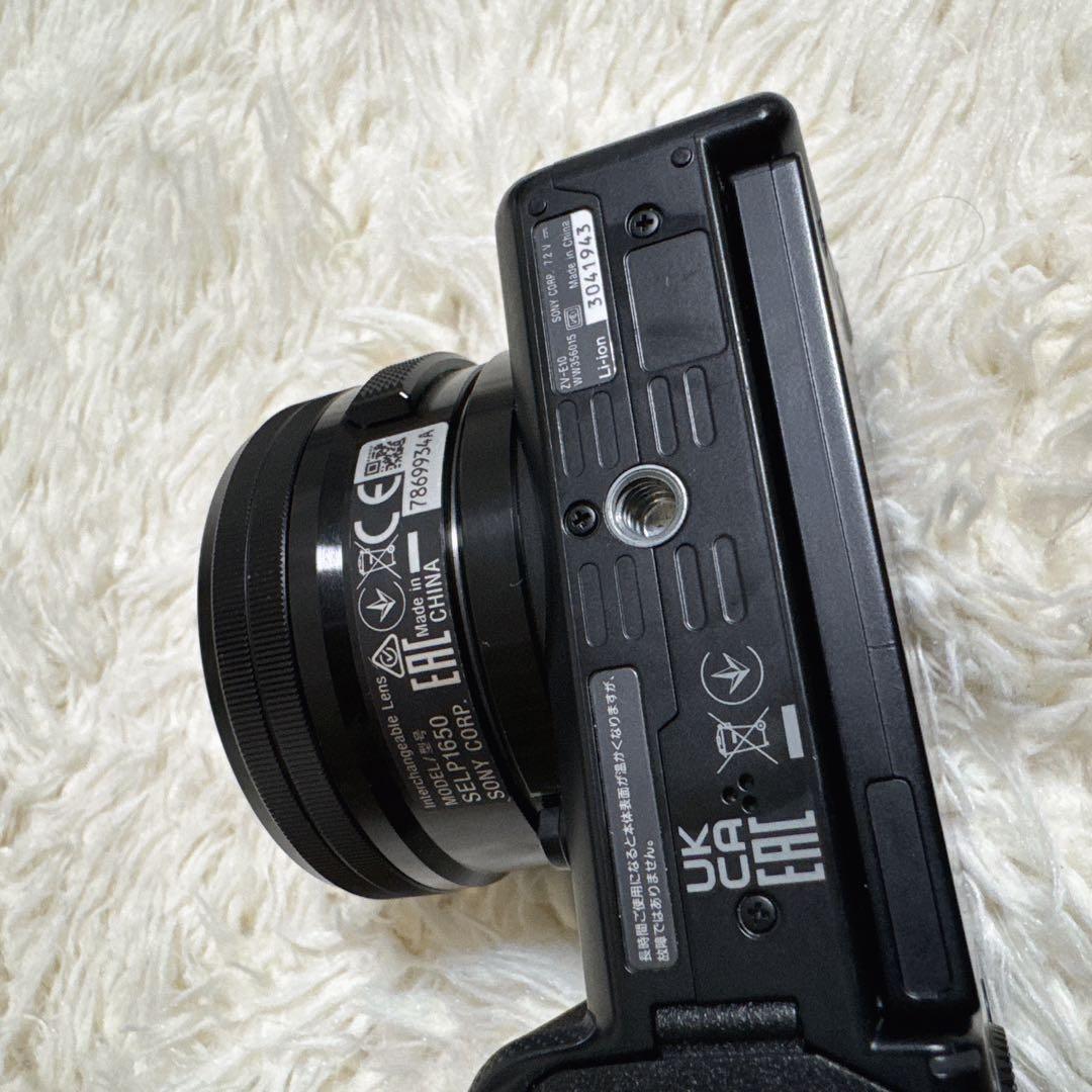 SONY VLOGCAM ZV-E10 ブラック　ズームレンズセット
