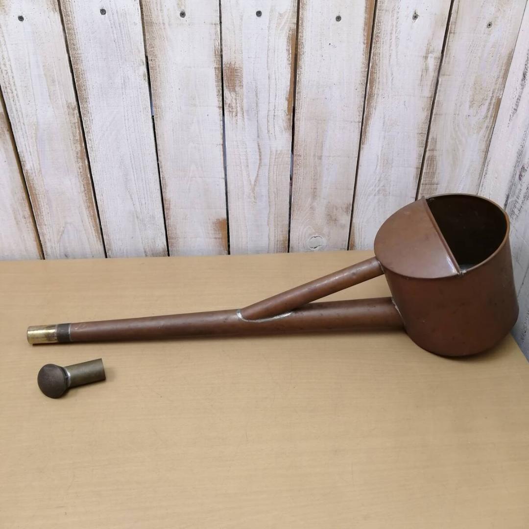 銅製　ジョウロ　如雨露　盆栽　水やり　ガーデニング　園芸　アンティーク