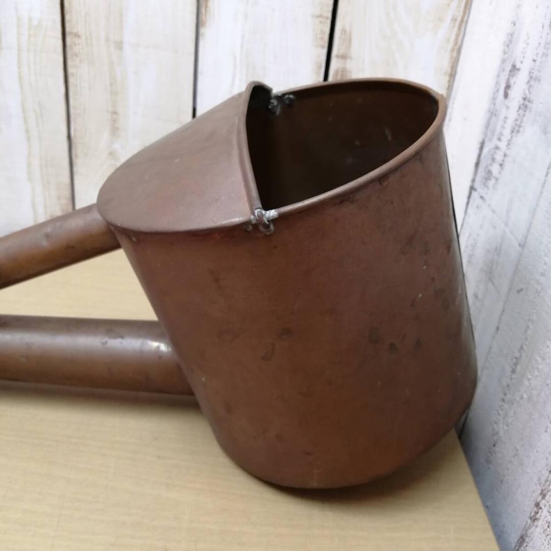 銅製　ジョウロ　如雨露　盆栽　水やり　ガーデニング　園芸　アンティーク