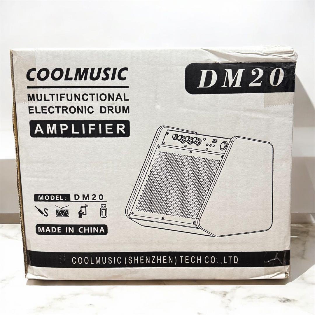 アンプ DM20 20W BT スピーカー パーソナルモニターアンプ 電気ドラム