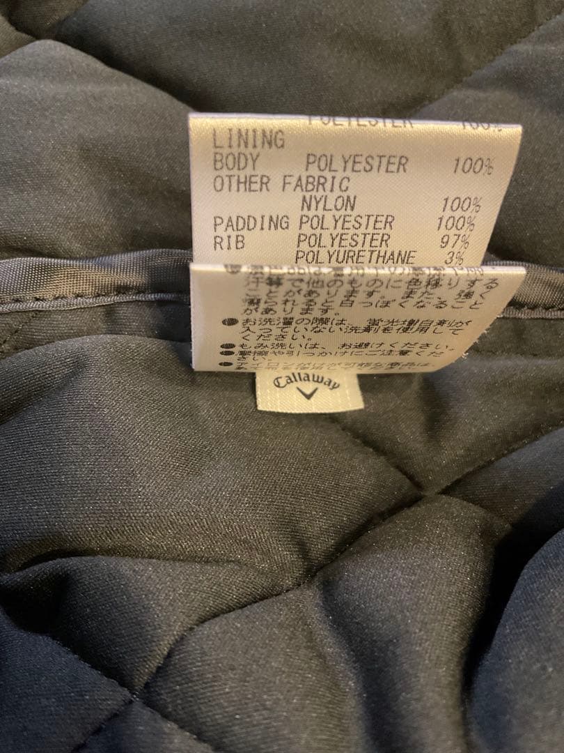 キャロウェイ スターストレッチ中綿ブルゾン レディース Callaway L