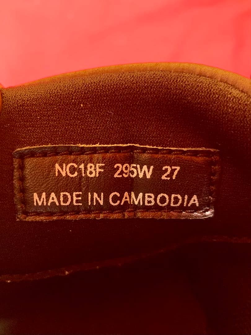 M*A*S*H様リーガルウォーカー NC18F 295W チャコール 27cm