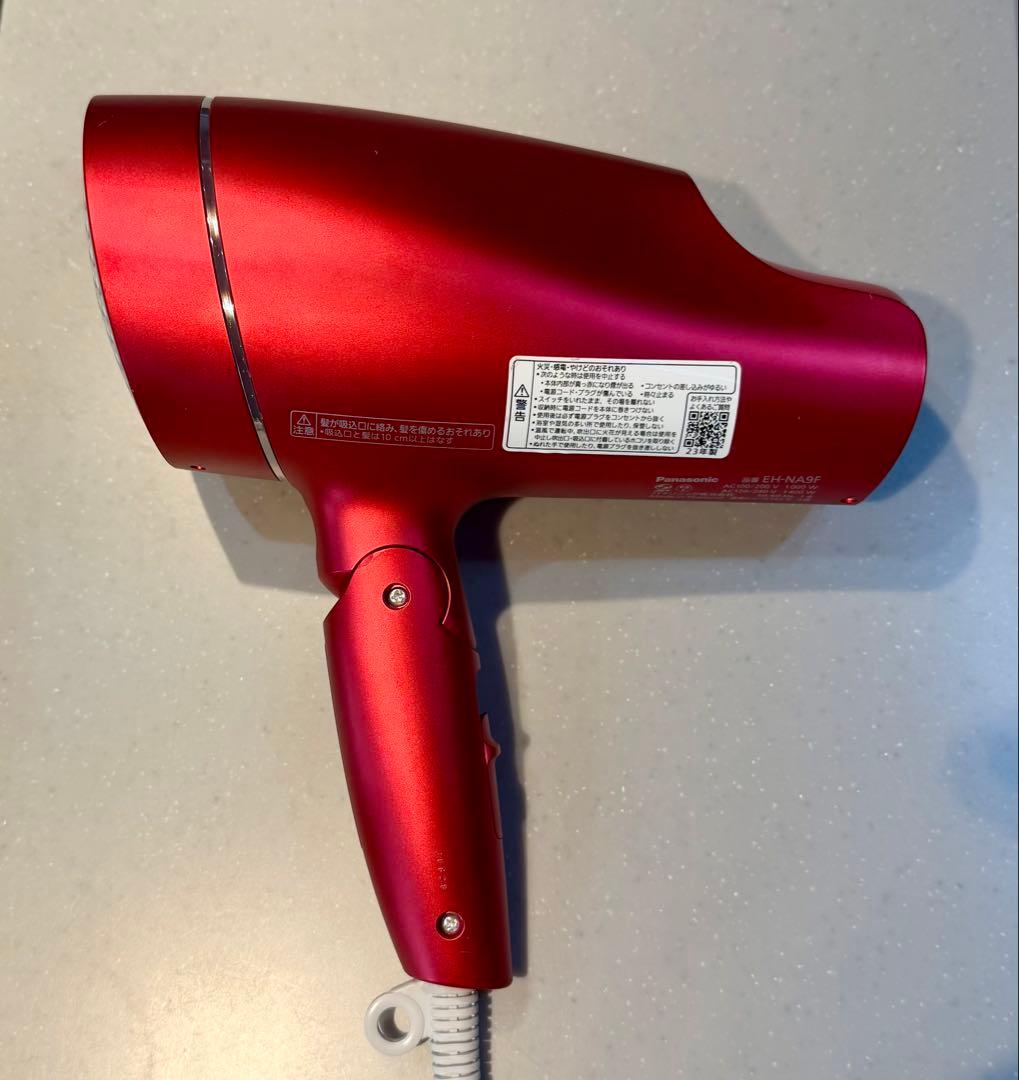 パナソニック　ナノイー　23年製　国内海外使用可 EH-NA9F ルージュピンク