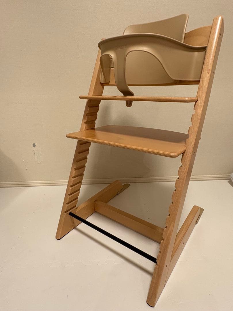 人気 ストッケ トリップトラップ ナチュラル　シリアル4 ベビーセット