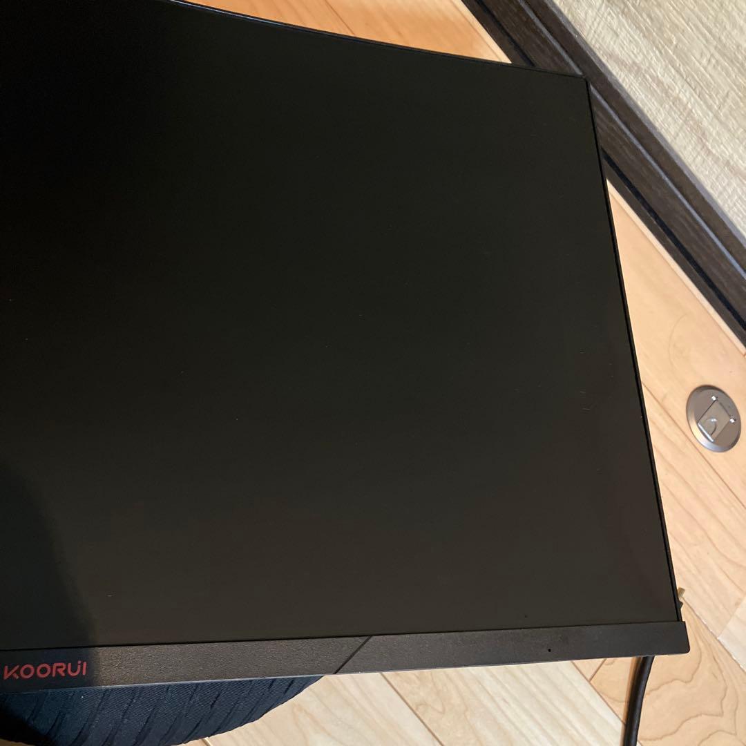 KOORUI 27E6QC 27インチ湾曲モニター HDMI DP搭載