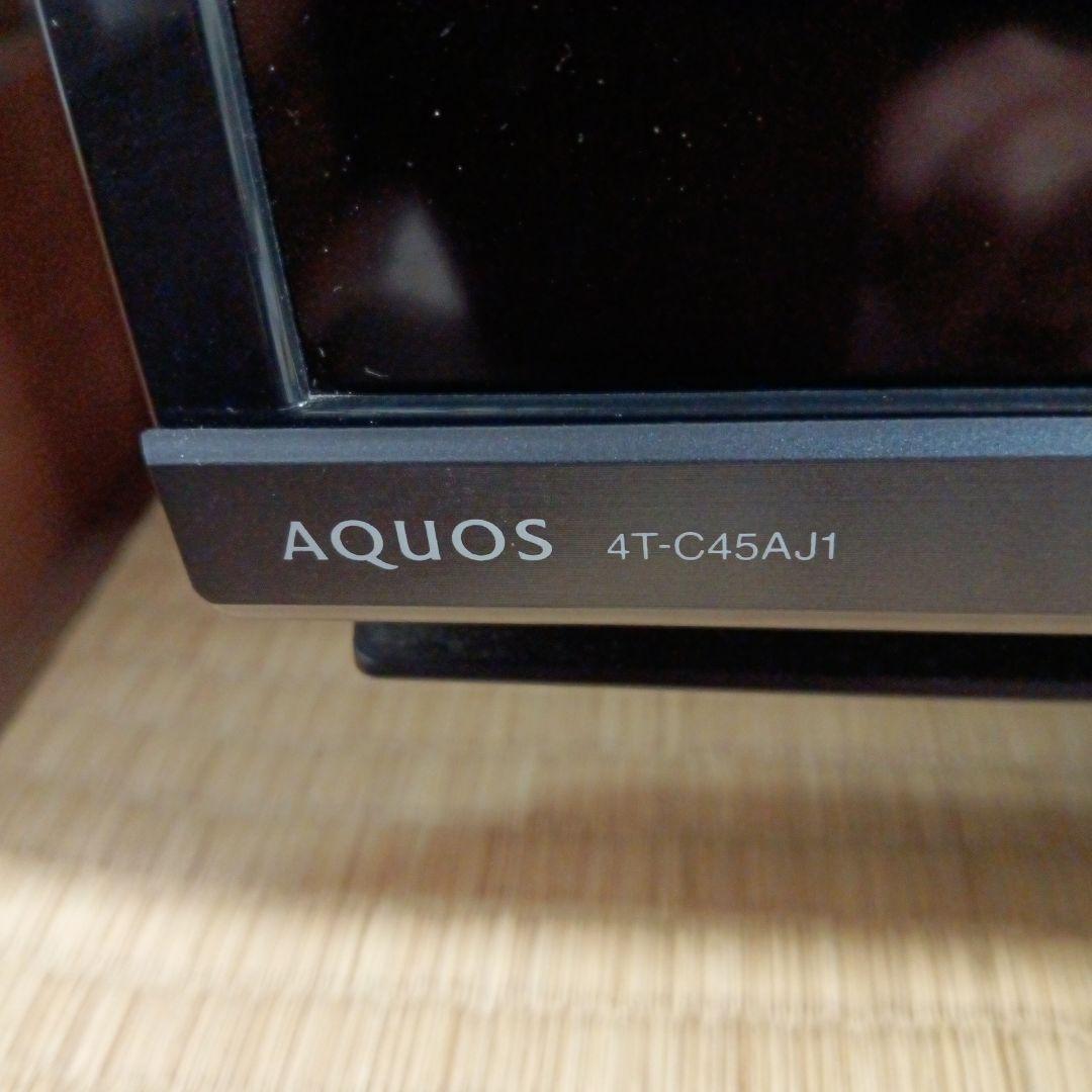 SHARP AQUOS　2018年製　45型　4T-C45AJ1　テレビ