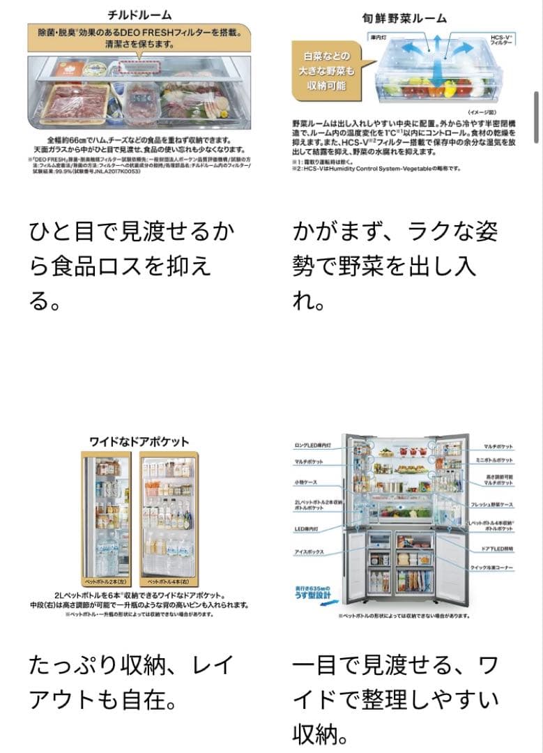 2024年製 AQR-TZ51P AQUA 冷蔵庫 512L