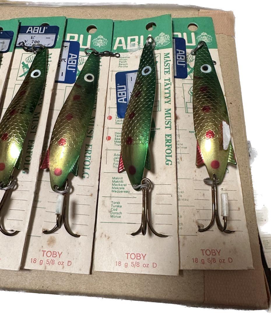 ヴィンテージ ABU トビー 18g スプーン台紙付き 10個セット③