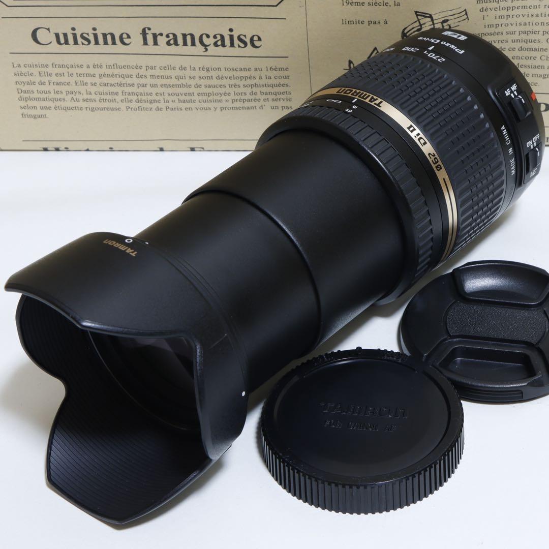 ★一本で広角〜超望遠&手ブレ★ Tamron 18-270 for キャノン