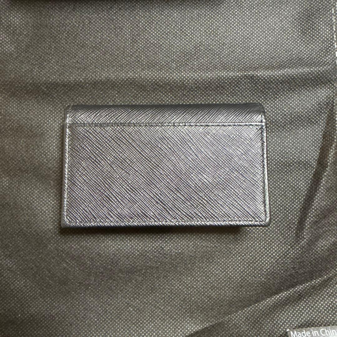 PRADA ブラックレザー 名刺入れ【週末限定セール】
