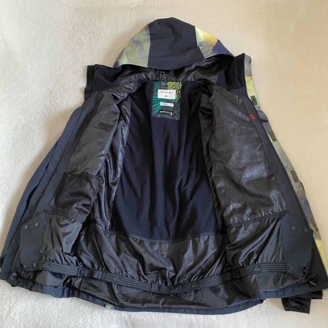 Quiksilver スノーボードウェア　ジャケット　ブラック　メンズ　M