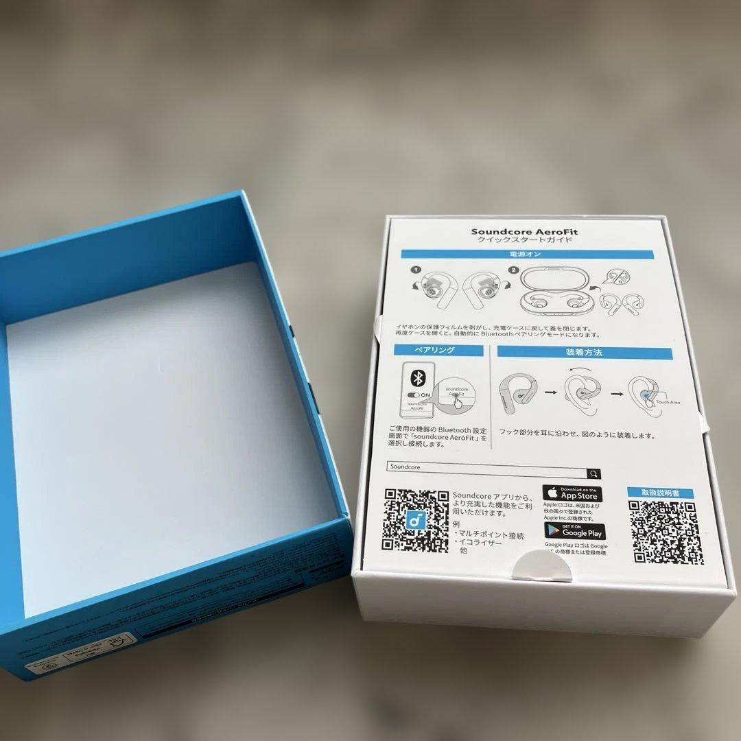 ⚫︎8/0212i09 soundcore AeroFit ワイヤレスイヤホン