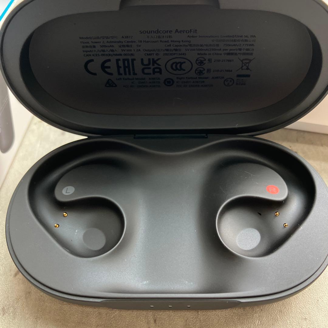 ⚫︎8/0212i09 soundcore AeroFit ワイヤレスイヤホン