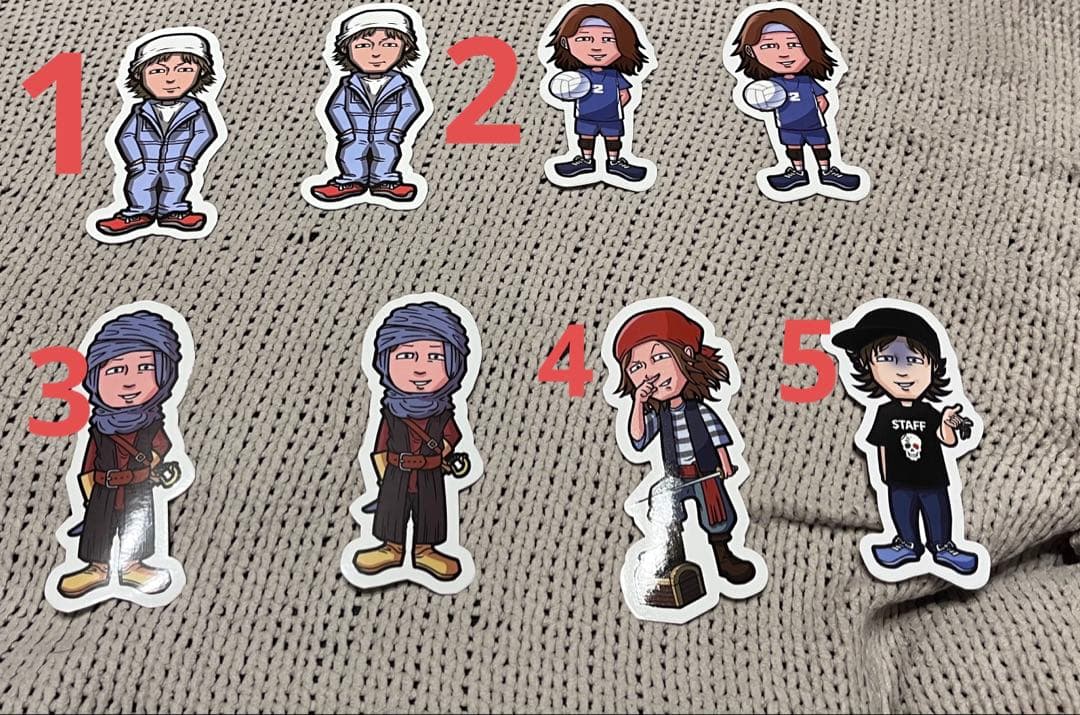 だいにぐるーぷ アクキー 16個セット