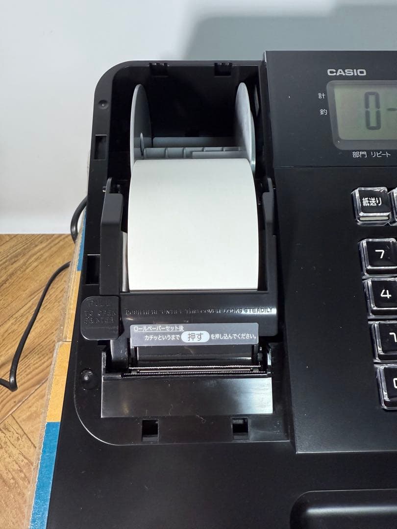 ◎極美品◎使用2週間◎CASIO◎電子レジスター◎2023年製◎SR-G3-BK