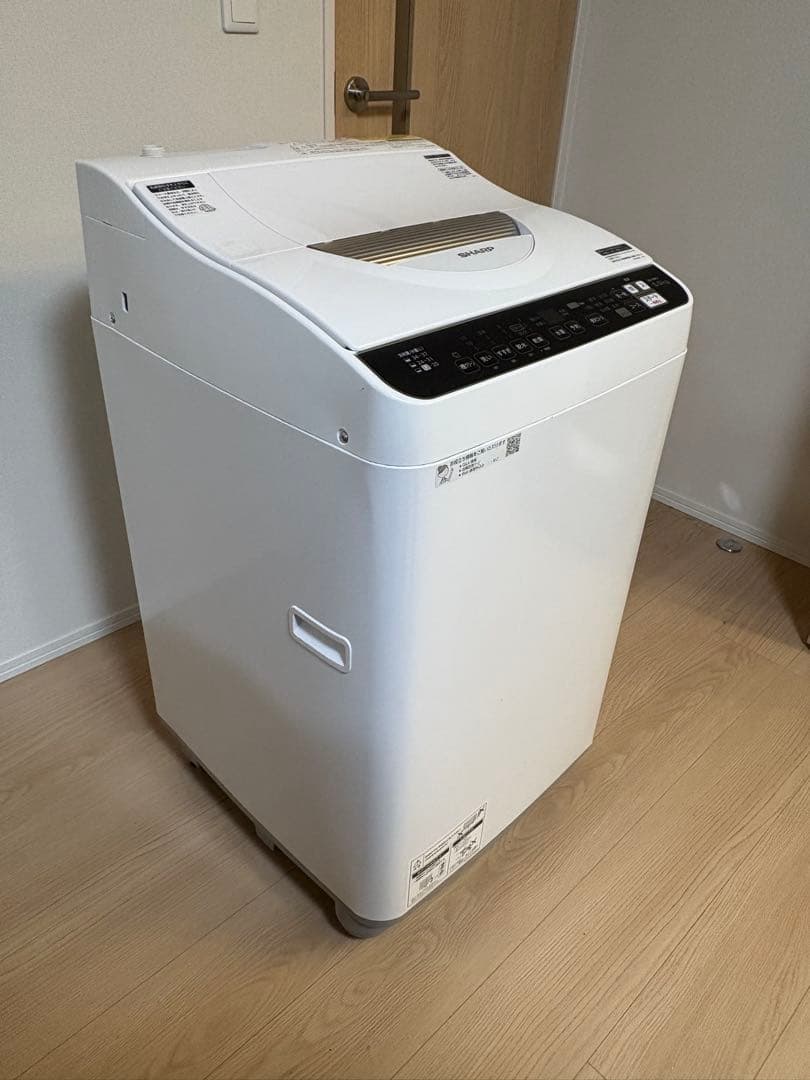 SHARP ES-TX5F 縦型洗濯機 乾燥機能付き　本体