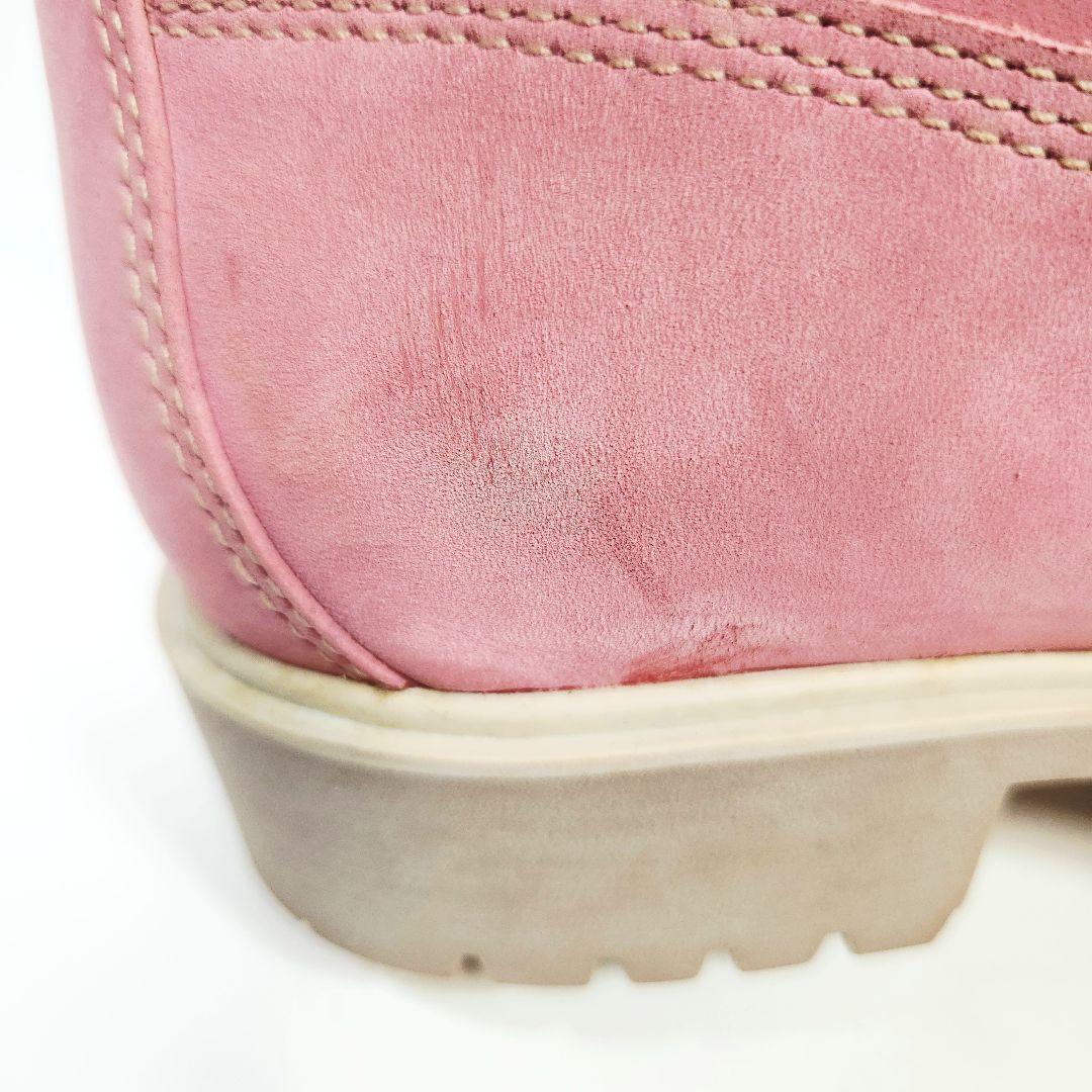 Timberland 14インチ プレミアムロングブーツ 13ホール ピンク