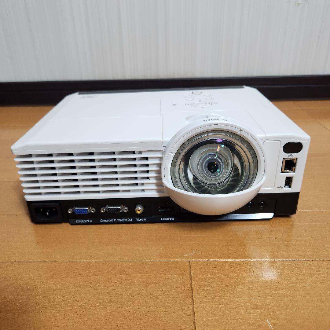 【ランプ19時間のみ】RICOH プロジェクター PJ WX4240N 短焦点