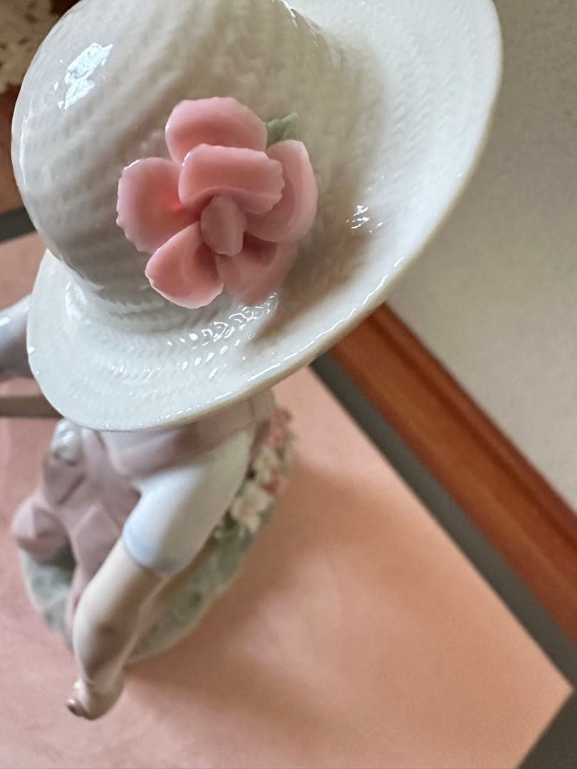 LLADRO リヤドロ 【花車を押す少年 】美品 絶版