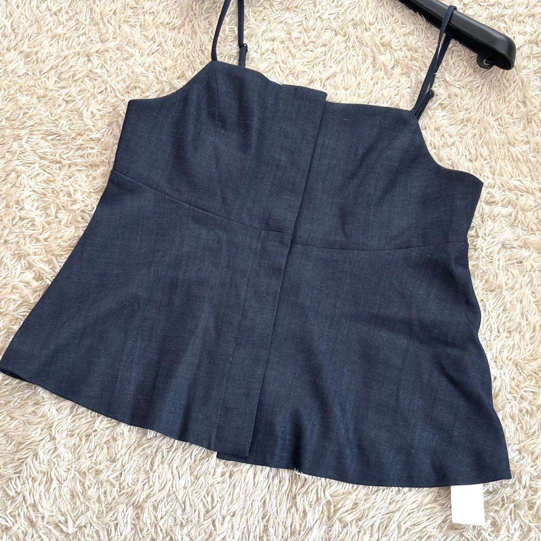 新品未使用　アルアバイル　24AW　デニムライクビスチェキャミ　2　Mサイズ