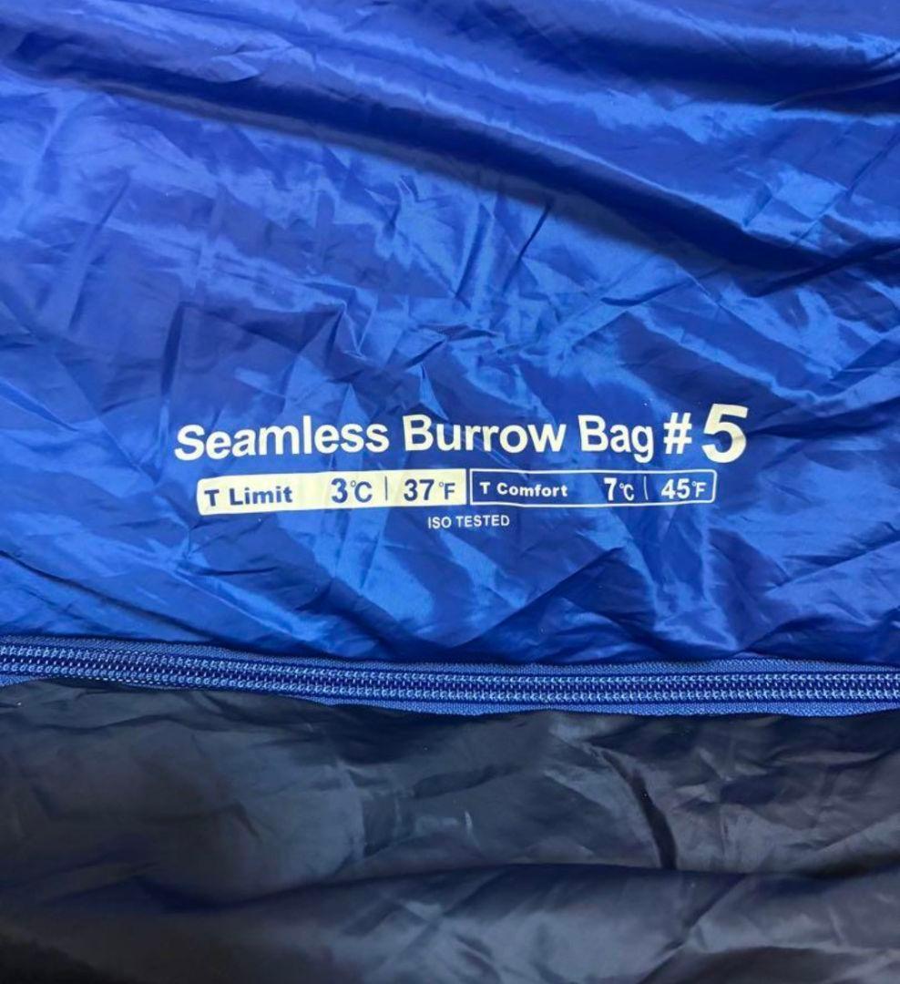 ☆限定お値下げ!!　mont-bell シームレス　バロウバッグ #5 寝袋
