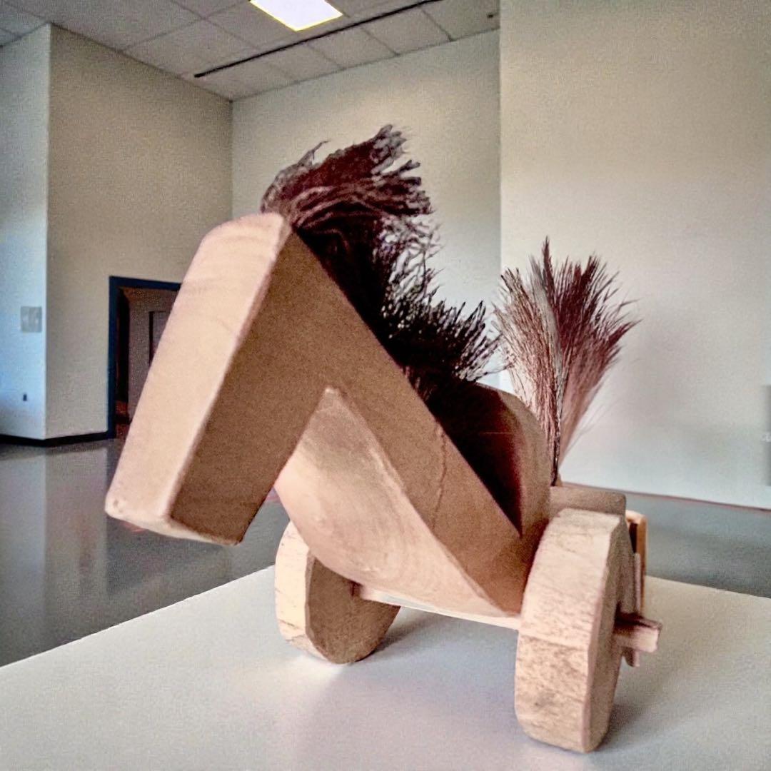 大分県廃絶郷土玩具 北山田のきじ馬①中山利市 午年飾り バーナードリーチ　民藝