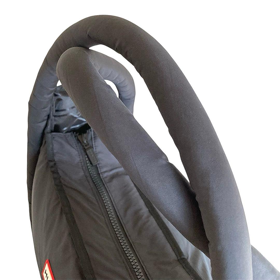 【極美品】HUNTER ハンター フレイムド パファー ラージ ホーボー 肩掛け
