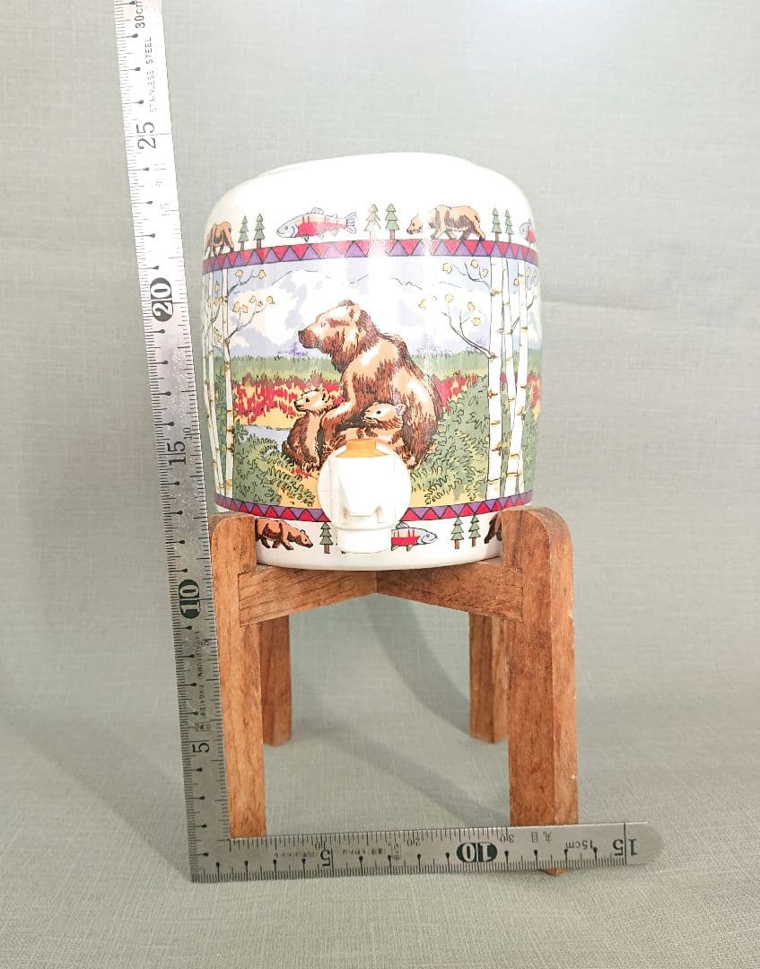 アンティーク ウォーターサーバー 陶器 花器 ブロカント 古道具 おしゃれ